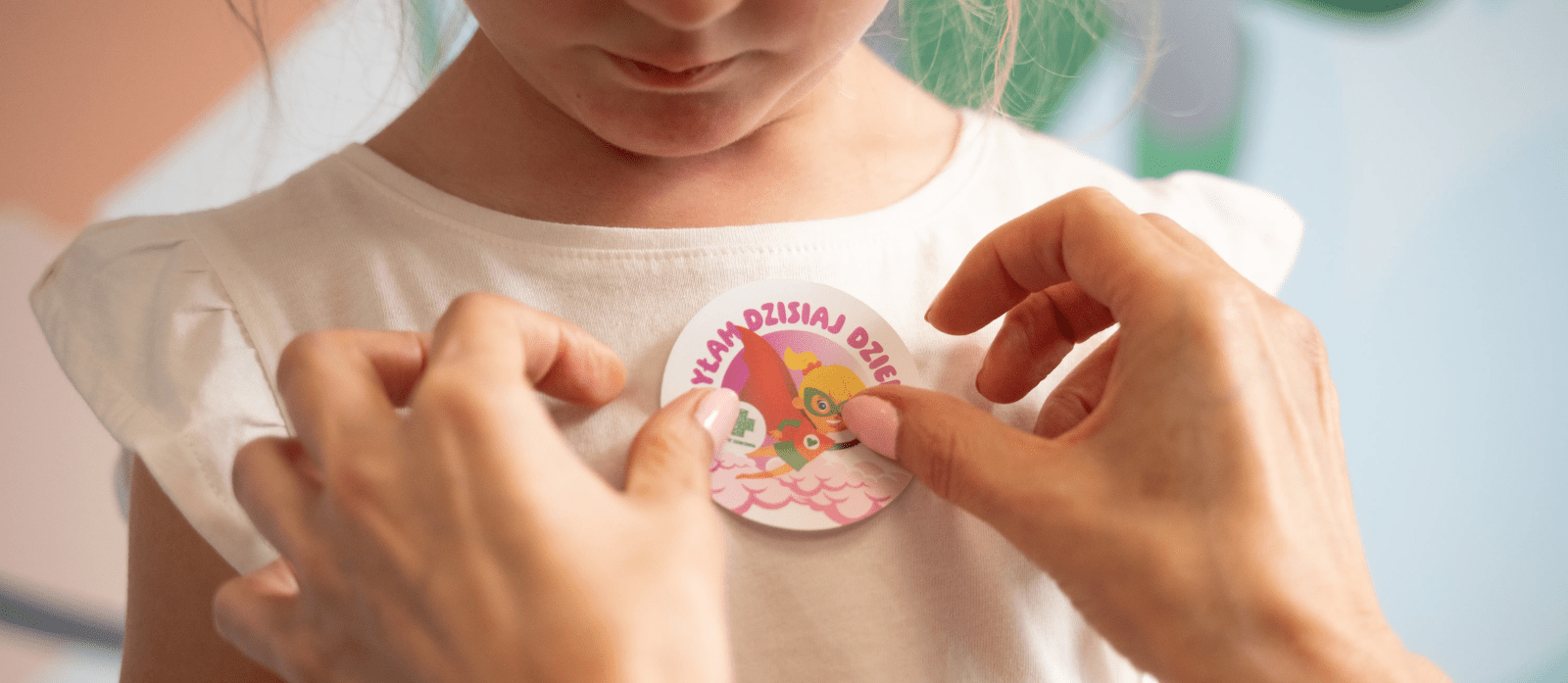 Dziecko – ilustracja do materiału edukacyjnego o pediatrii
